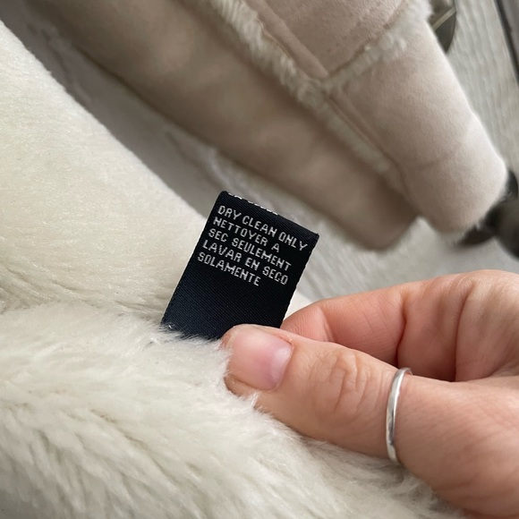 Bebe faux fur long sleeve jacket - gently used - Picture 3 of 7